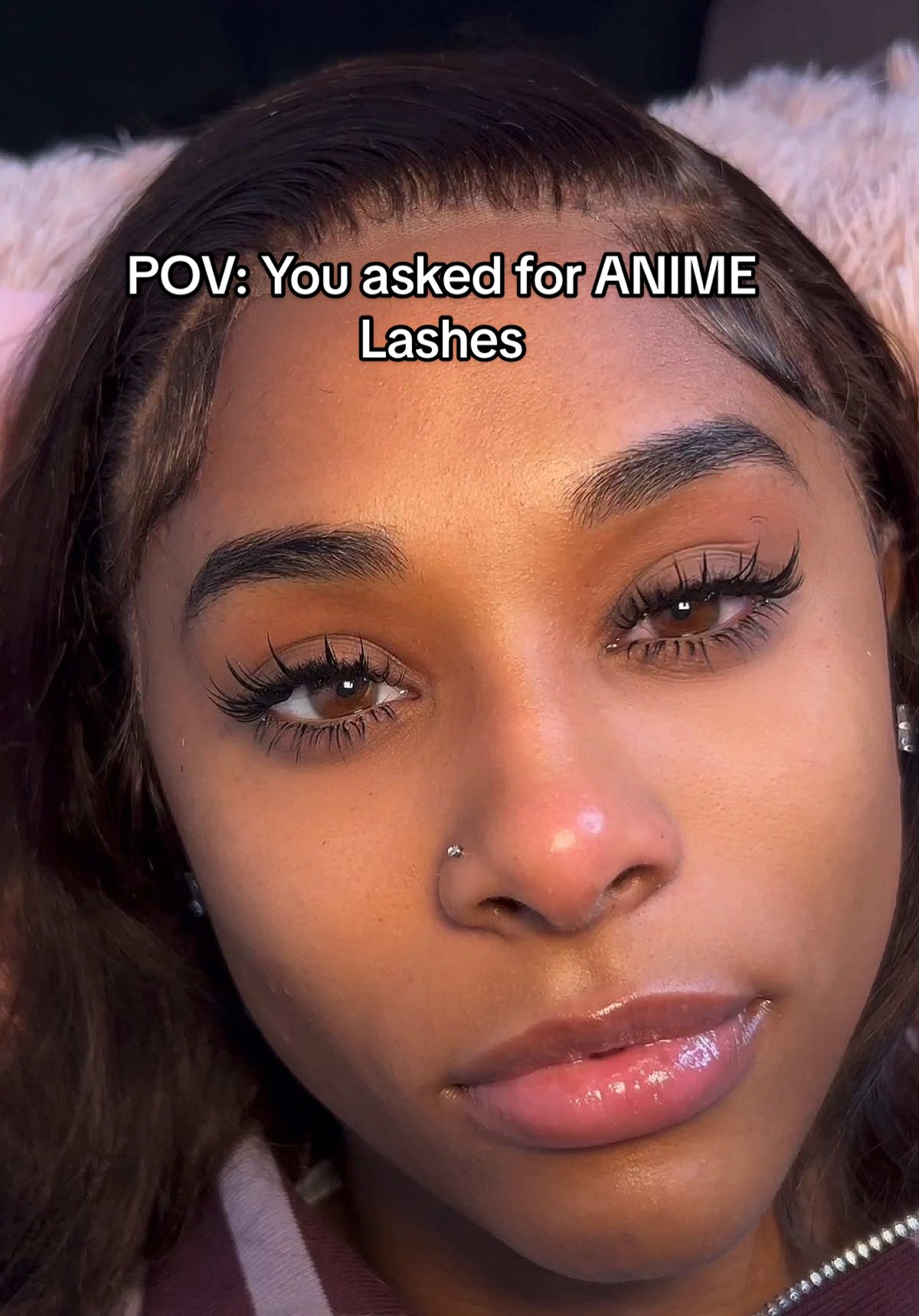 How do we feel about this Custom Anime set 😍😍 I’m OBSESSED!😩 Perfect for anyone looking for a unique look tailored to fit your eyes.  Click the link in bio to schedule your appointment . A few slots left for May.  #anime #animelashes #mangalashes #nyclashtech #queenslashtech #longislandlashes #jerseylashtech #atllashtech #lashtextensions #fupシ #explore 