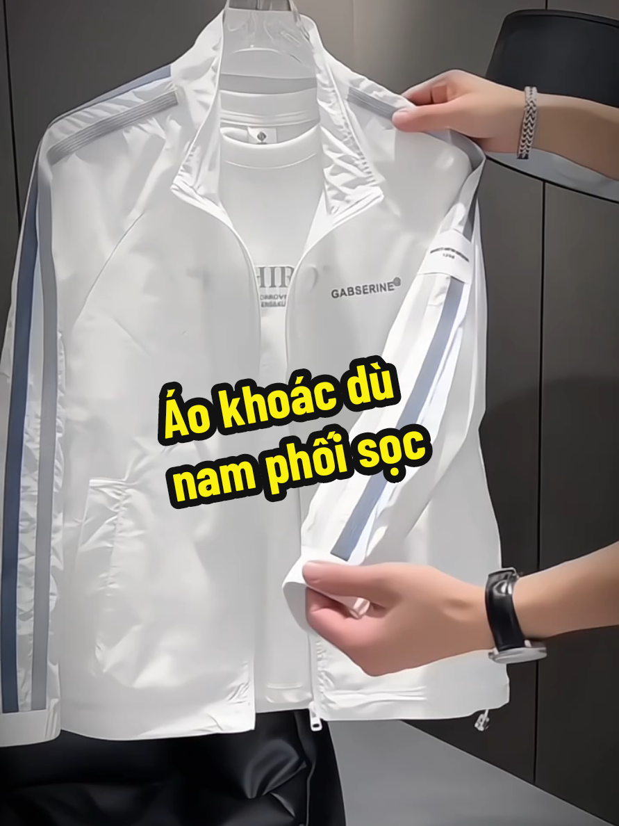 Áo khoác dù nam 2 lớp phối sọc #lethityshop #aokhoacdu #aokhoacdu2lop #thoitrang #phoidoxinh #xuhuongtiktok 
