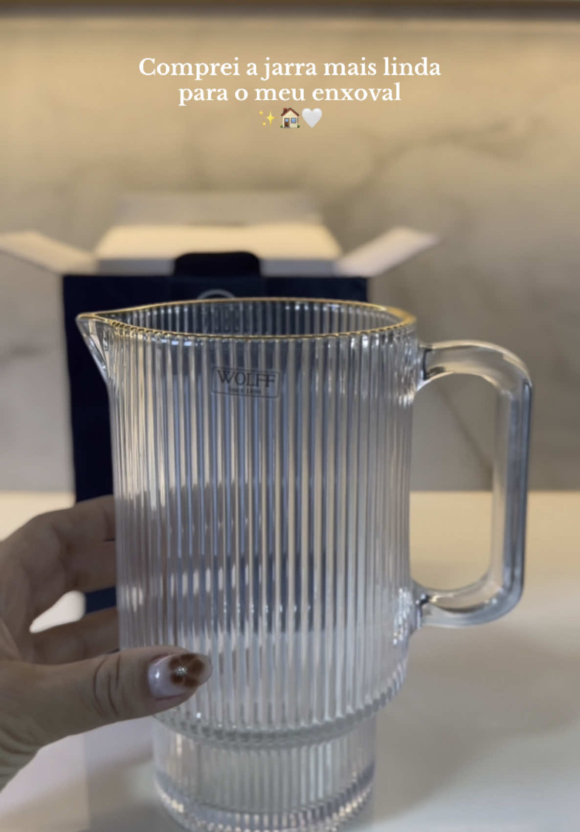 Encontrei a jarra mais linda na @Havan Oficial 😮‍💨🤍 #fyp #enxoval #casanova 