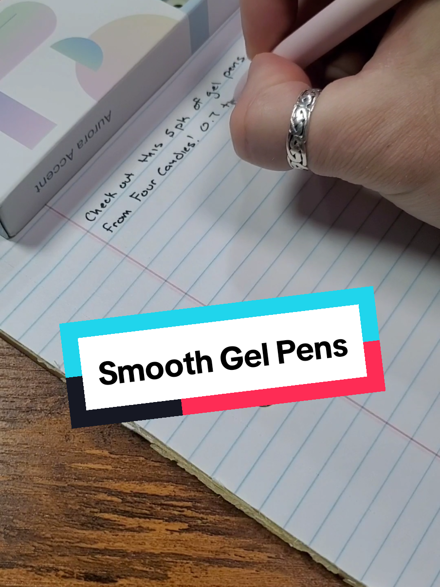 Four Candies Gel Ink Pens 5 Pack with a 0.7 tip. These write so smooth and are lightweight to reduce hand fatigue! #gelpen #gelpens #inkpen #inkpens #pen #pens  #tiktokshopmemorialday  #tiktokshopcreatorpicks #tiktokshopmothersday #spotlightfinds  #tiktokshopfind  #treasurefinds #shopicons #dealsforyoudays  #tiktokshoprestock  #ttslevelup #creatorboostcamp  #tiktokshopsummerturnup 