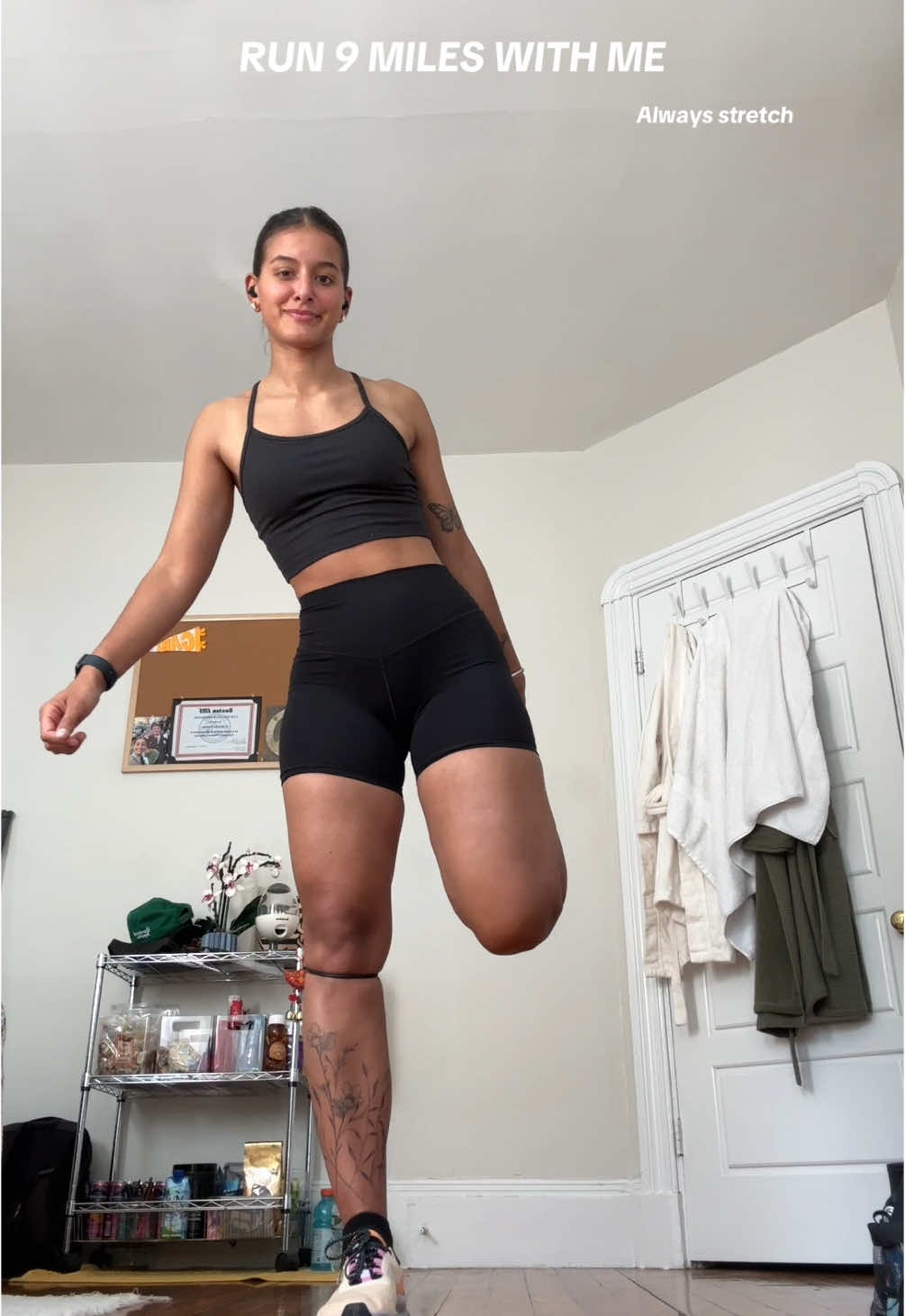 Half marathon training 🏃🏽‍♀️ #workout #Fitness #run #halfmarathon #emt #firstresponders #911 #ambulance #medical 