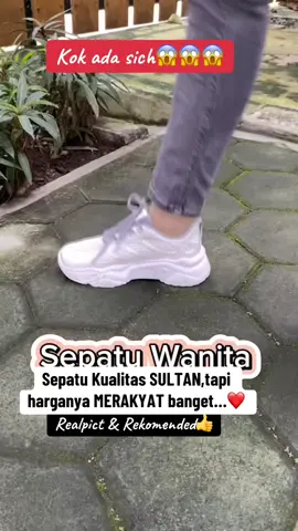Ini dia yang dicari,sepatu mewah harga ramah😍 #cuantanpabatas #sepatuwanita #sneakerswanita #sepatucasualwanita #sepatuwanitakekinian 