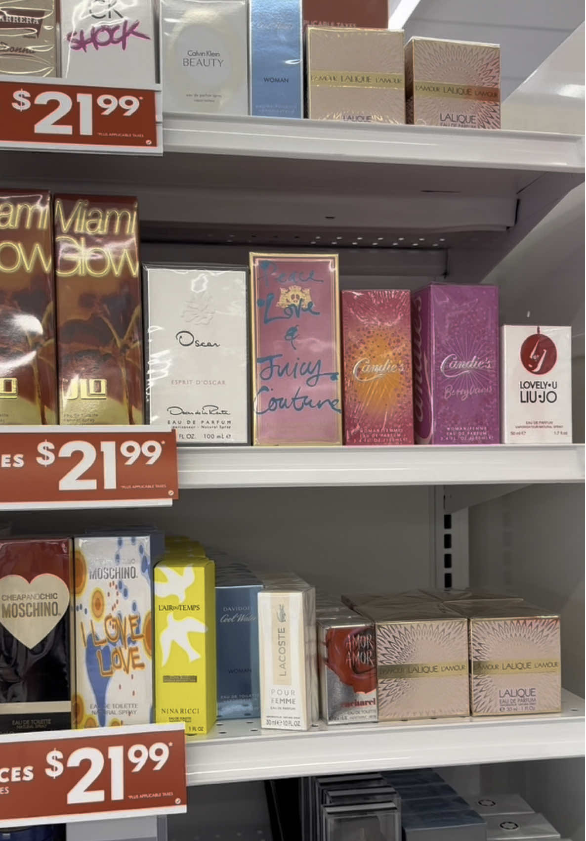 Shoppers drug mart perfume sale price