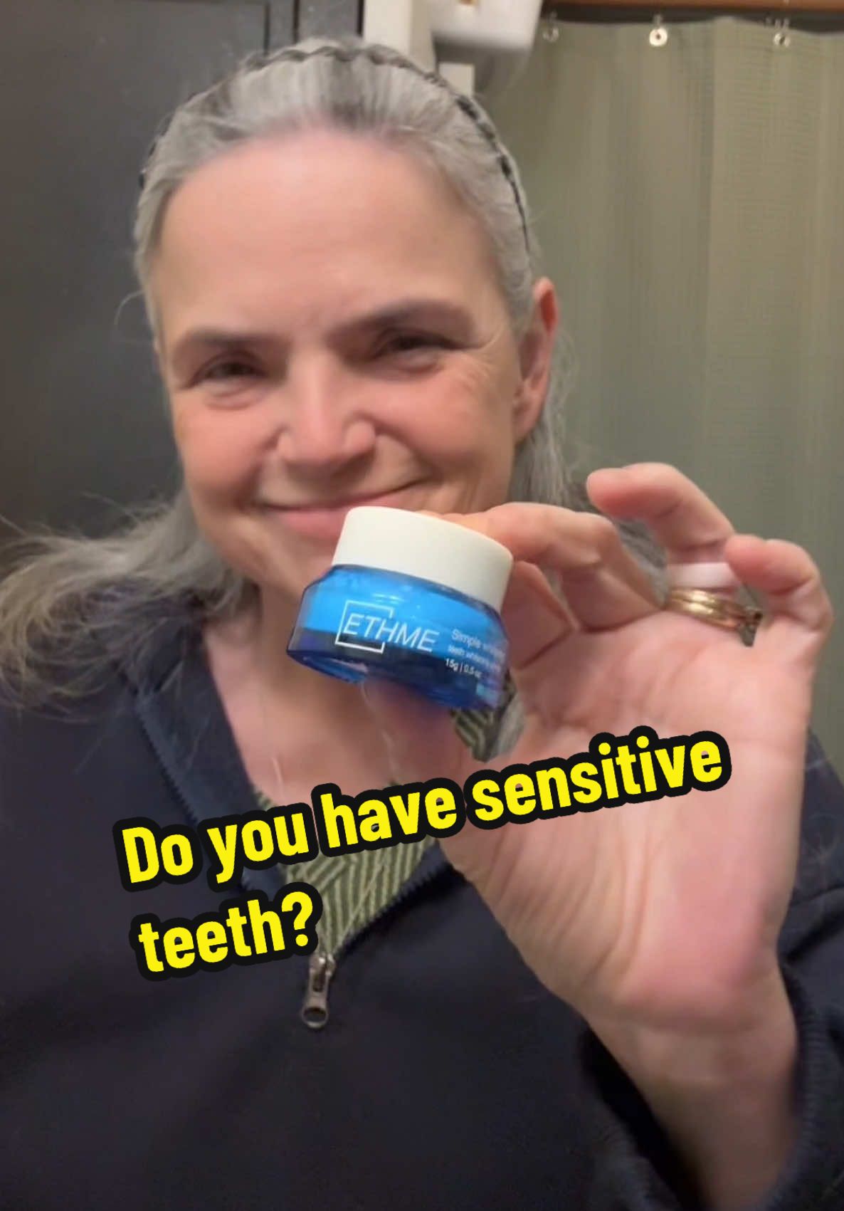 Do you have sensitive teeth? #sensitiveteeth #teethwhitening #remineralizeyourteeth 