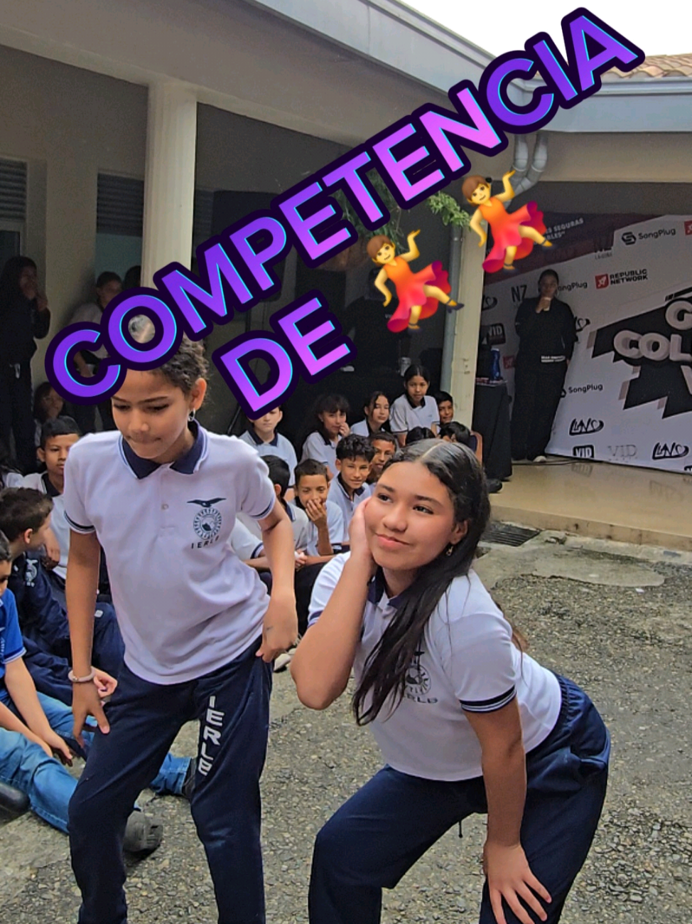Número 1 o Número 2 ? #ponchog #colegios #medellin #fyp #viral #baile #competencia #parati 