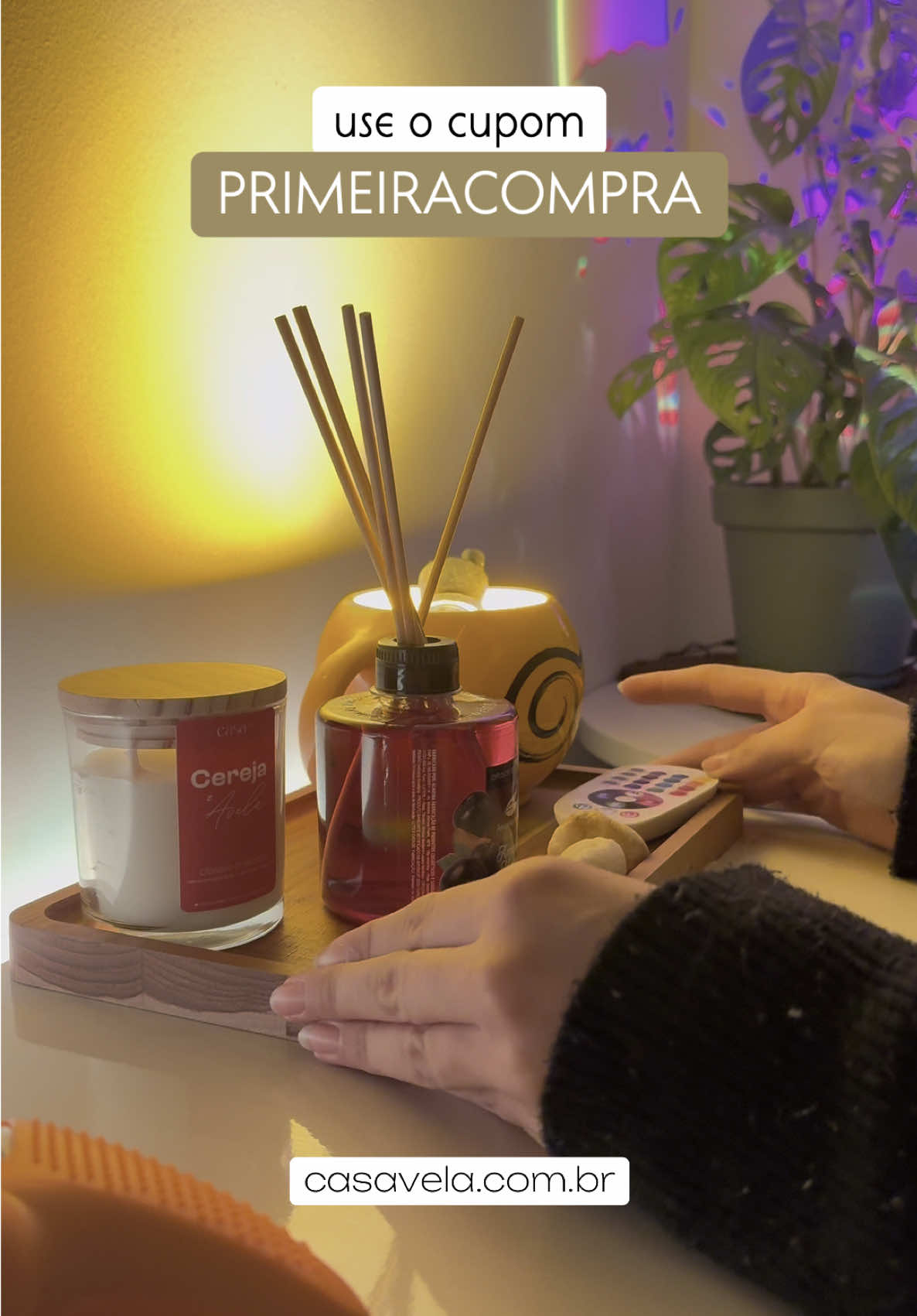 Você não precisa pagar caro para ter casa com cheiro de riqueza! Ameixa Negra é um aroma sofisticado e intenso, que exala perfume por todo ambiente. 🖤 Use o cupom PRIMEIRACOMPRA e ganhe 5%off em qualquer produto do site! 🏷️  #casa #casacheirosa #casaperfumada #casaderico #difusor #difusordearomas #casavela 