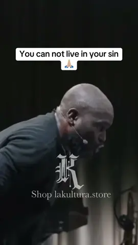 You can not live in your sin 🙏🏼  #jesus #christiantiktok #christianity #christianitytiktok✝ #cliffeknechtle #bible #amen #prayer #2819church #clothingbrand 