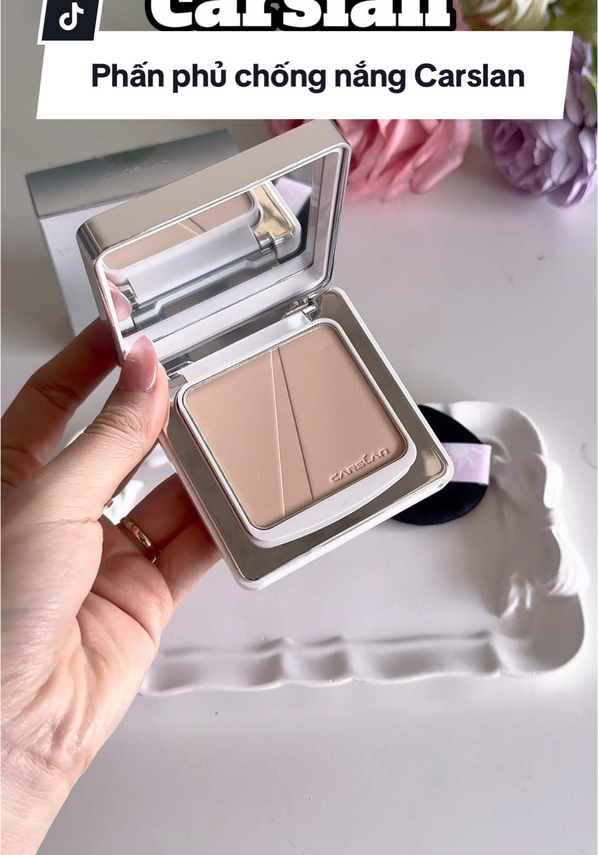 Phấn phủ chống nắng mới nhà Carslan #hongugc #xuhuongtiktok #carslan 
