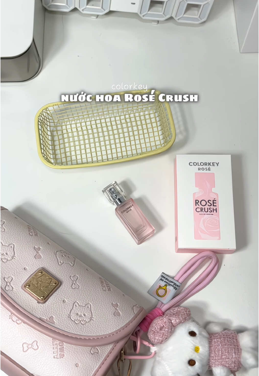 nước hoa Rosé Crush #colorkeyrosé #rosecrush #bodymist #bodymistrosecrush #colorkeyvn #fyp #zieunbox #unboxing 