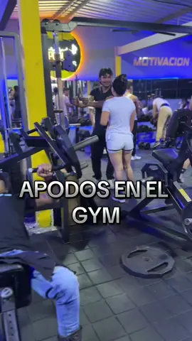 Apodos en el gym         #apodos #humorgym #memesgym #powercross 