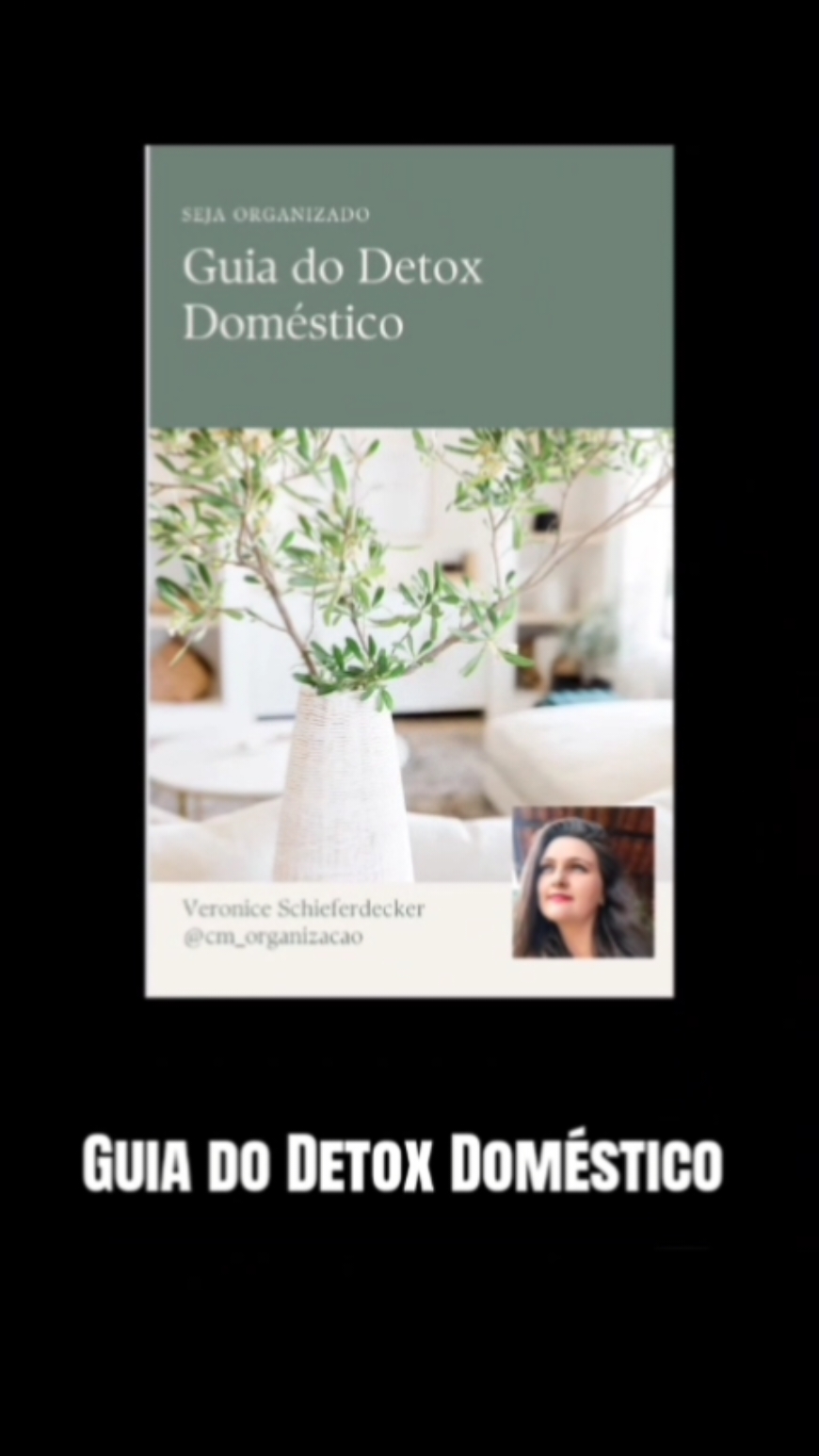 Guia do Detox Doméstico, a ajuda perfeita para te orientar a começar a cuidar da casa! #VidaPrática #DicasDeOrganização #praticidade #CasaOrganizada #personalorganizer 