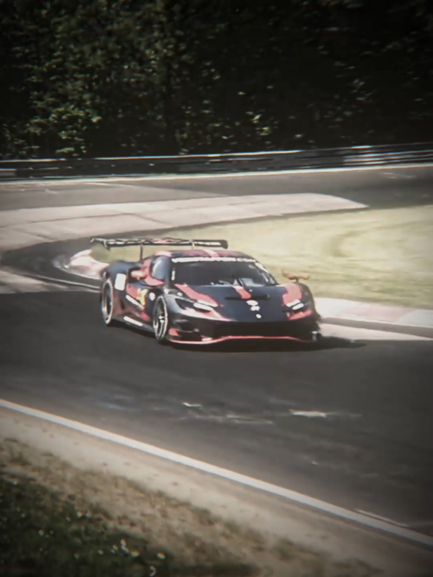 Max Verstappen (Franz Hermann) Drives Ferrari GT3 car Around the Nurburgring #fakename #franzhermann #maxverstappen #gt3 #nurburgring #nordschleife  @redbullracing