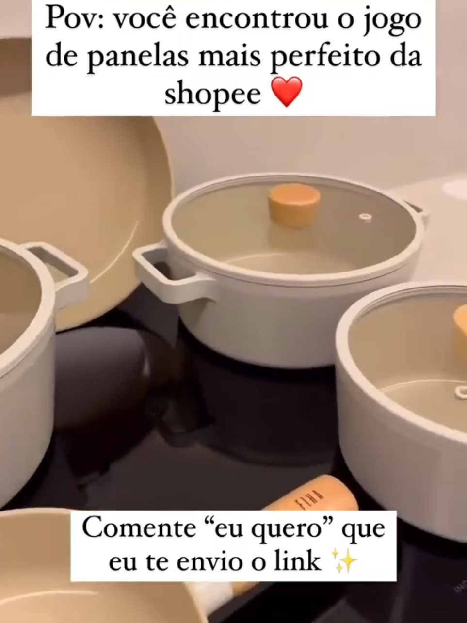 🛍️Conjunto Jogo 13pç Antiaderente Teflon Inmetro Tampa Vidro  📌 Comente QUERO que te envio o link  #shopee  #shopeecheck  #panela  #antiaderente  #cozinha  #panelaantiaderente  #mulheres 