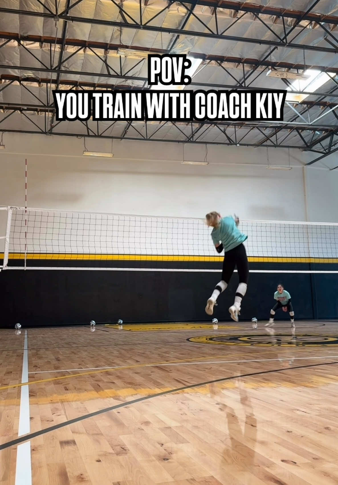 Training and training with Coach Kiy are two different experiences 😂