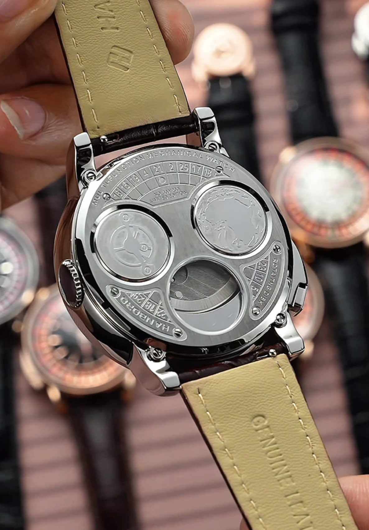 Chiếc đồng hồ ăn chơi HANBORO 1001 #hanboro #vuwatch #donghonam 