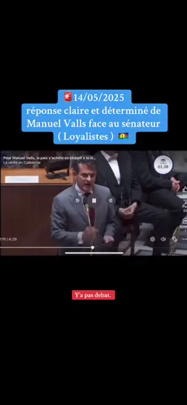 Mercredi 14 Mai 2025 - Clarté et détermination ce sont les mots que nous inspire Manuel Valls face aux sénateurs. Dans le contexte imposé par le président Macron, cette attitude prend tout son poids. #kanaky🇳🇨 #nouvellecaledonie #nouvellecaledonie🇳🇨 #newcal #loyalistesnc #kanaky #caledonie #francetiktok🇫🇷 #france #france🇫🇷 #nonaudegelélectorale🇳🇨🇳🇨 