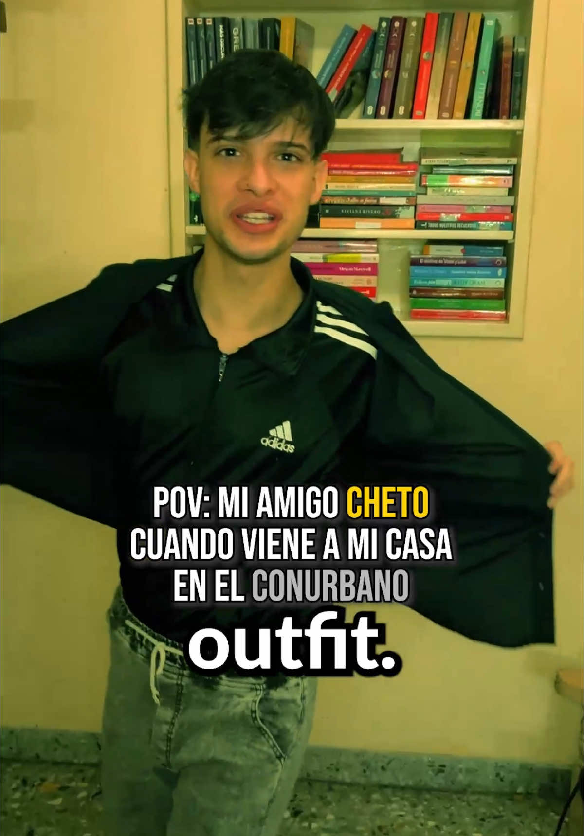 POV: MI AMIGO CHETO CUANDO VIENE A MI CASA EN EL CONURBANO  #humor #comedia #sketch #naachodc #argentina 