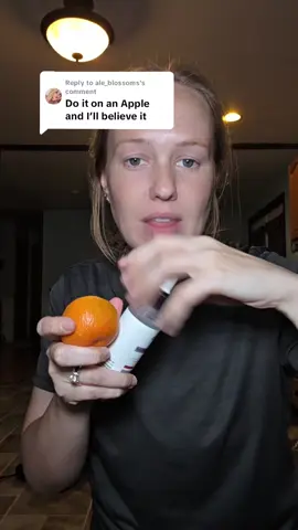 Replying to @ale_blossoms sorry i don't have an apple, but here is an orange. best exfoliator i've ever used #drmexalin #peelshot #TikTokShop 