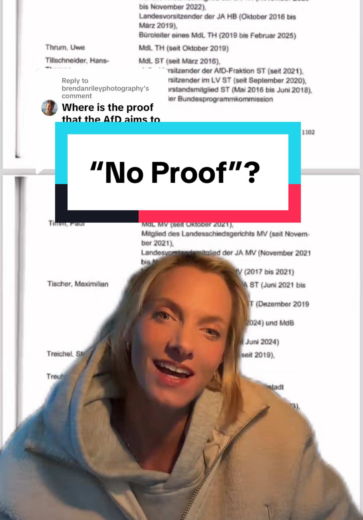 Replying to @brendanrileyphotography #greenscreenvideo hmmmm… if only we had a report with proof!! And if only it was 1,117 pages long! 🥹 #germany #german #germanytiktok #germany🇩🇪 #germanytiktok🇩🇪🇩🇪🇩🇪 #deutschland #deutschland🇩🇪 #deutsch #europe #european #2025 #eu #afd #eurotok #liberaltiktok #worldtok #womensupportingwomen #bfv #clapback #help 