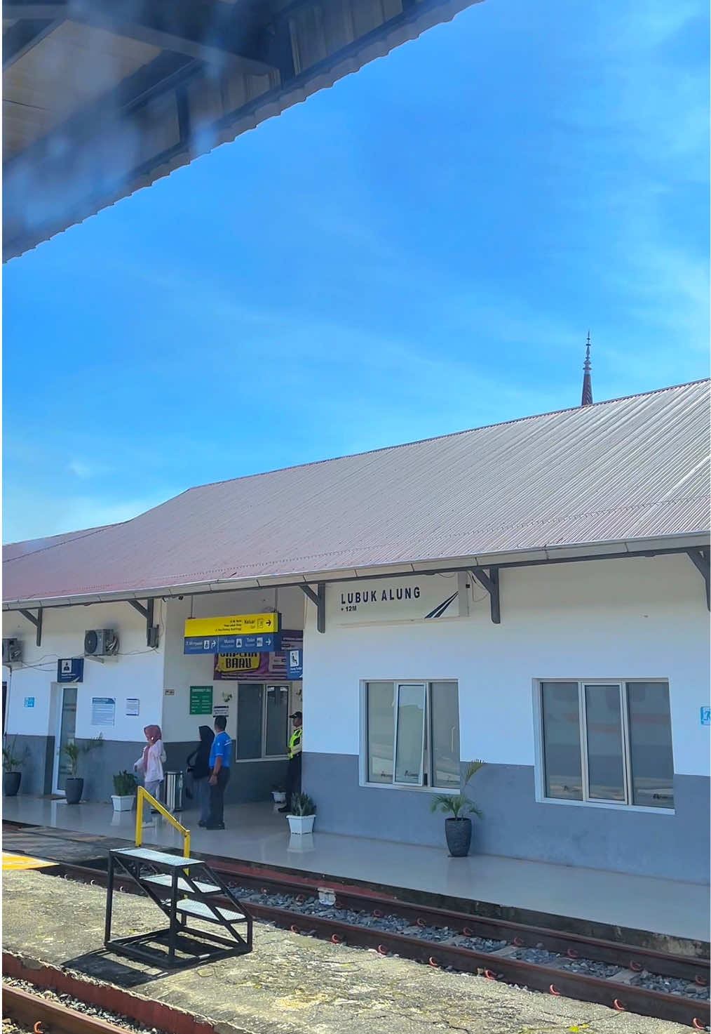 Stasiun Lubuk Alung, Padang Pariaman #CapCut #fyp 
