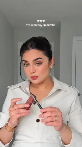 my go-to lip combo 🤎 #work #workwear #desi #espresso #coffee #office #brown #brownskin #lipcombo #lipstick #lips #browngirl #desigirl #beauty #canada #toronto #india #indian #explorepage  #viral #trending #foryou #fyp #foryoupage #torontoblogger #lipliner #lipgloss #makeup #punjabi #Summer
