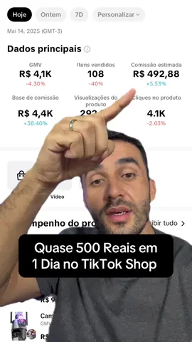 Fiz mais de 400 reais em 1 dia no TikTok Shop Brasil 