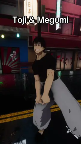 Toji & Megumi  #jjk #jujutsukaisen #toji #tojifushiguro #megumi #anime #vrchat #fyp #dontthinkthey