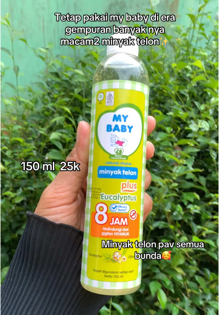 Tetap pakai my baby dari bayi sampe sekarang🥰 #mybaby #minyatelonbayi #mybaby #perlengkapanbayibarulahir #fyp 