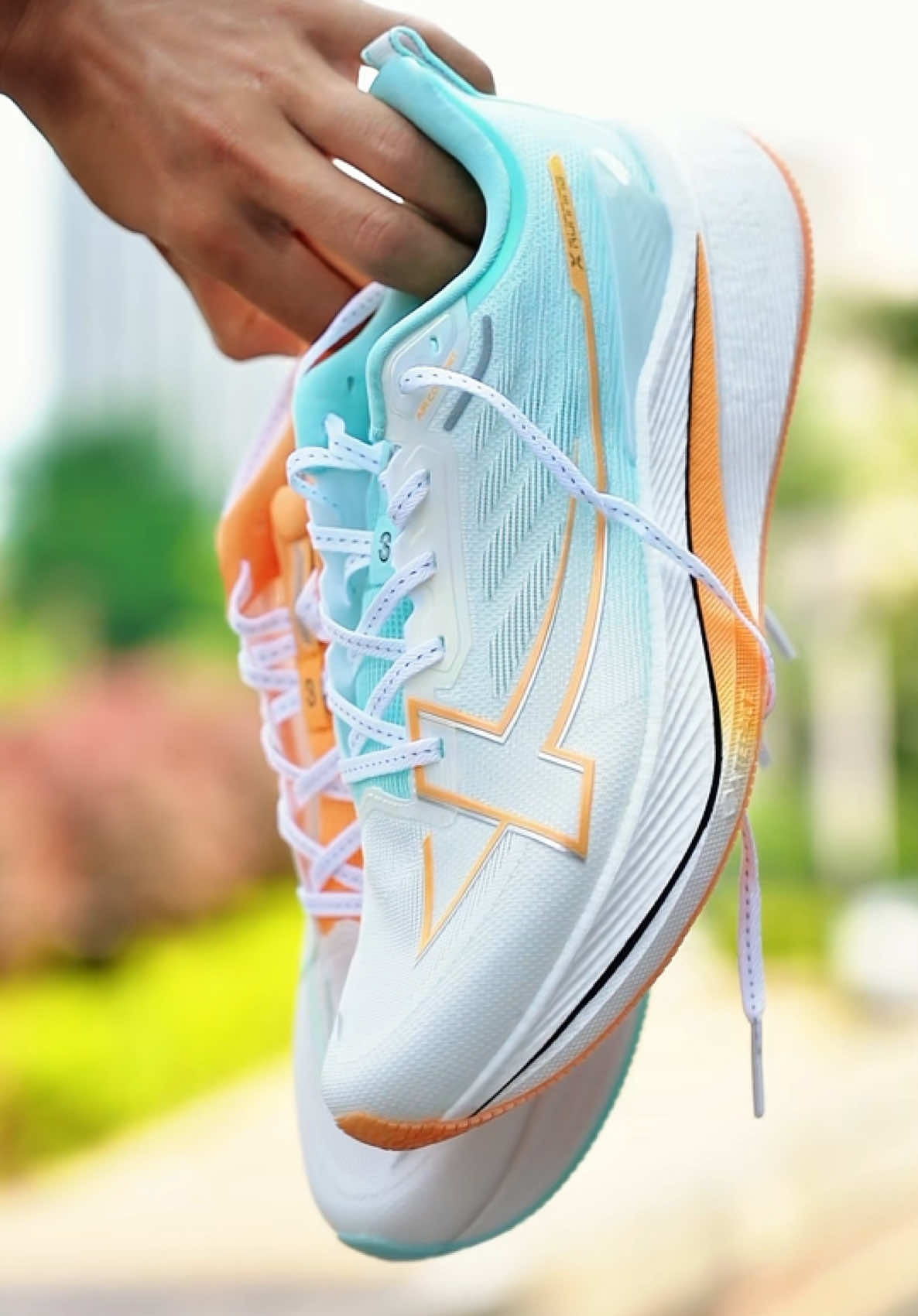 Xtep 2000km 3.0 Kasut Nylon Fiber! #fyp #marathon #breatheable #xtep #widefeet #Running 