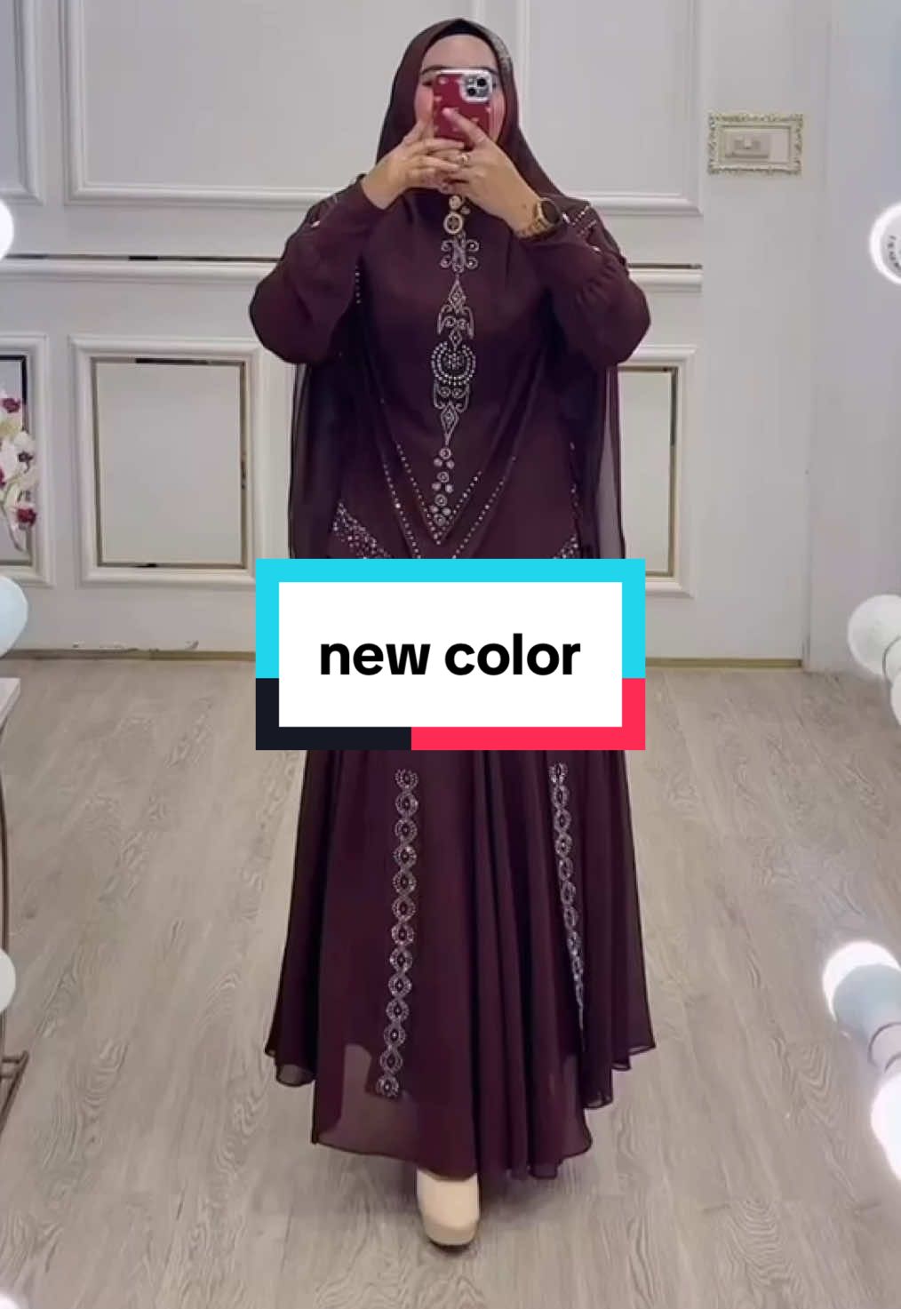 🥰🥰 cantik bgt ihhh … #gamissyarimewah #mewahmurahberkwalitas #review #ootdhijabstyle 