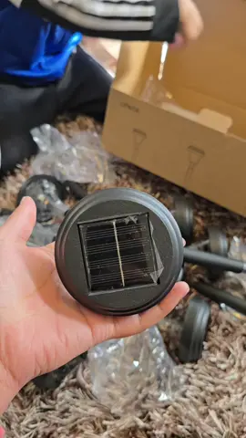 pack of12 solar lights with 2 types of light: natural and multi colored lights #solarlights #lights #frontyard #TikTokShop #foryoupage #foryou #fypage #fyp #jaspreet #tiktokmademebuyit #creatorsearchinsights 