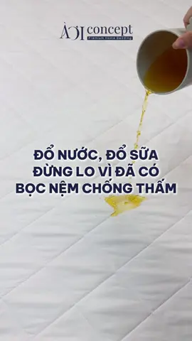 Sắm ngay bọc nệm chống thấm của À Ơi Concept để bảo vệ chiếc nệm nhà bạn nhé!  #aoiconcept #bedding #bocnem #chongtham#tuhaohangviet