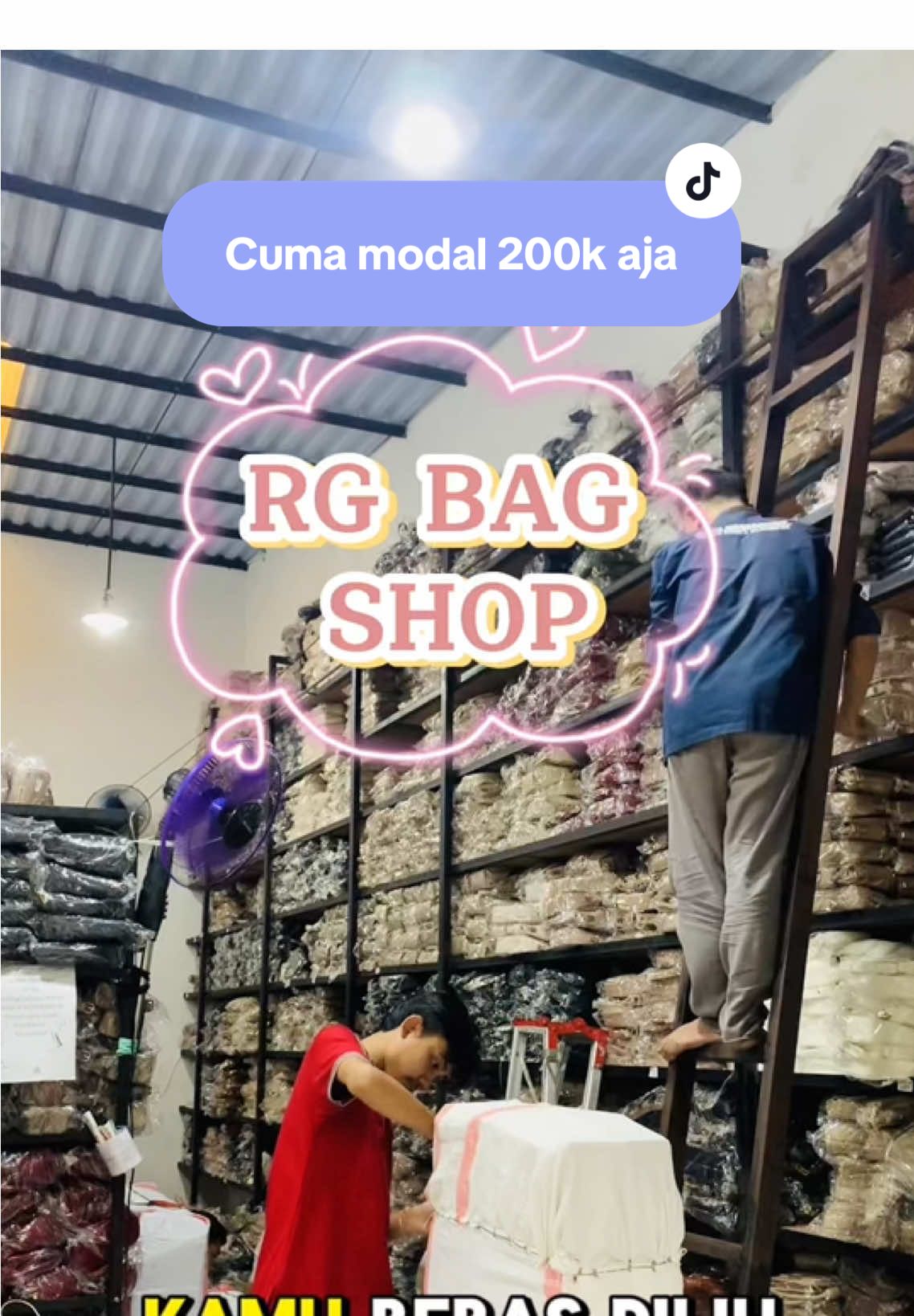 paket usaha anti ribet, cuma 200k aja udah bisa cuan sampe jutaan #tasmurahberkualitas #bisnistanpamodal #grosirtasmurah #taswanita #bisnispelajarsukses #grosirjember 