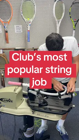 Your strings are your connection to the ball. They are even more important than your racket in my opinion. Make sure you get your rackets get strung regularly and try different set ups. @Tecnifibre #string #racket #new #replace #tennispro #protip #fix #DIY #speed