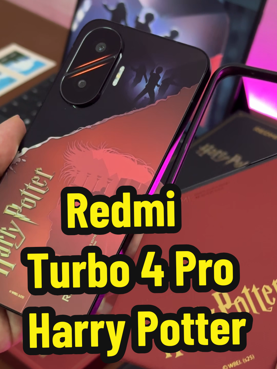 Chiến binh Redmi Turbo 4 Pro: Harry Potter Edition  đã cập bến rồi nha, chiến lắm anh em.  #lequanmobile  #dienthoaicu  #redmiturbo4proharrypotter 