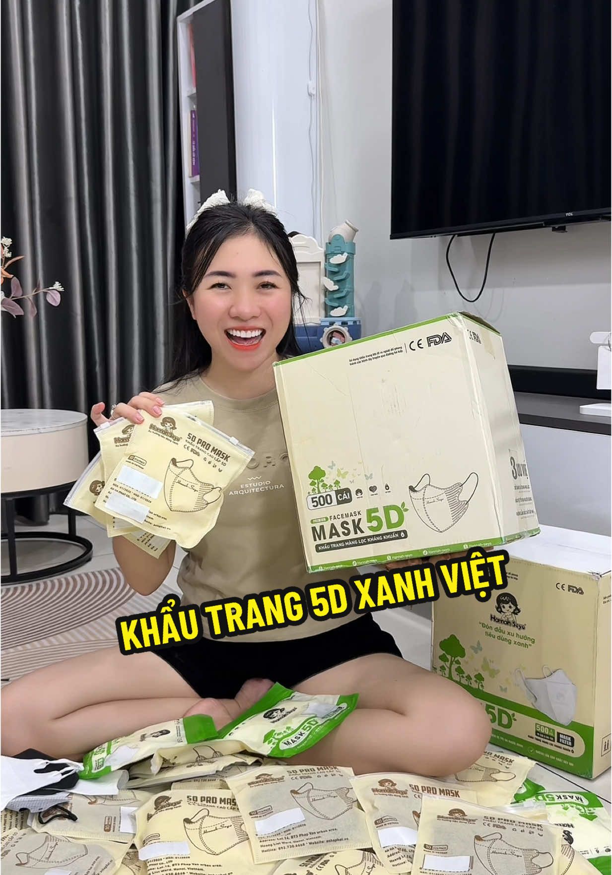 Thùng 500c khẩu trang 5D Xanh Việt giá chưa tới 150🐠 lại hỗ trợ ship #khautrang #khautrang5d #tiemthuyvi #khautrangxanhviet  @Thuý Vi Review  @Thuý Vi Review  @Thuý Vi Review 