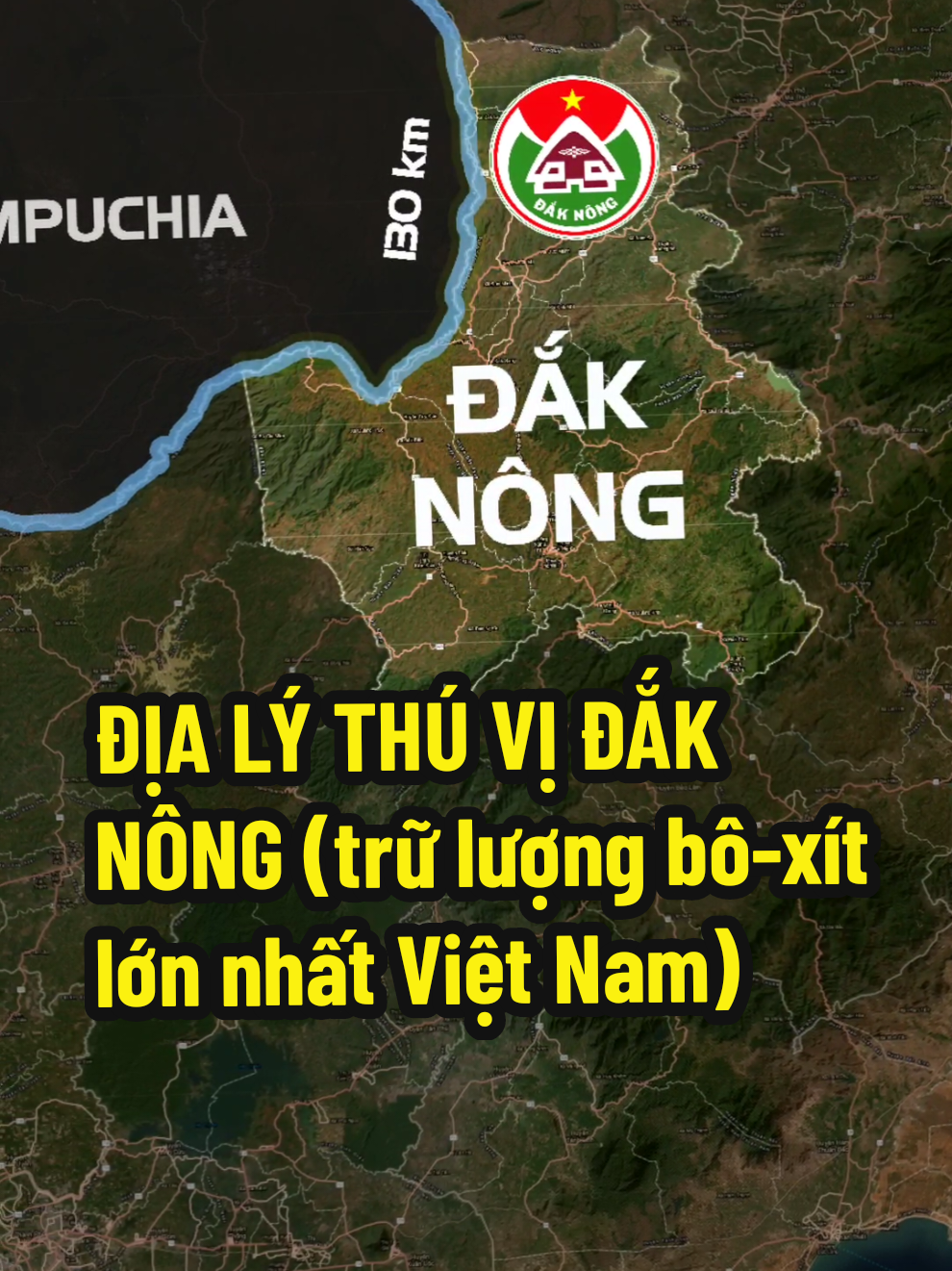 Đắk Nông là một tỉnh thuộc vùng Tây Nguyên, trước đó có tên gọi là tỉnh Quảng Đức, năm 1975 sáp nhập Quảng Đức vào tỉnh Đắk Lắk. Năm 2004 lại tách Đắk Lắk thành hai tỉnh là Đắk Lắk và Đắk Nông như ngày nay. Tuy nhiên, theo chủ trương mới hiện nay, Đắk Nông sẽ hợp nhất với Lâm Đồng và Bình Thuận thành tỉnh Lâm Đồng với trung tâm hành chính dự kiến đặt tại thành phố Đà Lạt. Đắk Nông kết nối với Lâm Đồng và Bình Thuận qua quốc lộ 28. Đắk Nông hiện nay có diện tích 6509 km², dân số khoảng 695.000 người, với văn hóa đa dạng của 40 dân tộc anh em cùng sinh sống, chủ yếu là người Kinh và người Mơ Nông bên cạnh đó còn có người Tày, người Mạ, người Ê Đê... Tỉnh Đắk Nông giáp tỉnh Đắk Lắk, Lâm Đồng, Bình Phước và nước Campuchia với đường biên giới dài 130 km, có hai cửa khẩu chính là cửa khẩu Bu Prăng và Đăk Per. Tỉnh Đắk Nông có 1 thành phố là Gia Nghĩa và 7 huyện với 71 đơn vị hành chính cấp xã. Trong đó, có quy hoạch huyện Đắk Mil, Đắk R'Lấp và huyện Cư Jút lên thị xã. Biển số xe của Đắk Nông là 48, mã vùng là 0261.  Quy mô kinh tế của Đắk Nông xếp thứ 53. Tỉnh có đất đai màu mỡ với các cây công nghiệp như cà phê, hồ tiêu, cao su, điều, có tài nguyên rừng và tài nguyên khoáng sản phong phú, đặc biệt có trữ lượng bô-xít lớn nhất nước ta. Lại có nguồn năng lượng dồi dào như điện gió, điện mặt trời và thủy điện. Bên cạnh đó là một số khu công nghiệp như: Khu công nghiệp Tâm Thắng và Khu Công Nghiệp Nhân Cơ.  Địa hình Đắk Nông chủ yếu là cao nguyên, nằm hoàn toàn trên Cao nguyên Mơ Nông, ở giữa tỉnh nổi lên dãy núi Nâm Nung, nơi có Khu Bảo tồn Thiên nhiên Nâm Nung. Tỉnh Đắk Nông có thác nước và sông suối, các sông lớn chảy qua như Sông Srêpốk - Krông Nô, Sông Đồng Nai... Đắk Nông có nhiều địa điểm du lịch như: Thác Ba Tầng, Thác Năm Tầng, Thác Liêng Nung, Thác Lưu Ly, Thác Trinh Nữ, Thác Đắk G'Lung, Thác Đắk Buk So, Thác Đray Sáp, Thác Lụa, Hồ Tà Đùng, Hồ Tây Đắk Mil, Hồ Trúc, Hồ Ea Snô, Hang động núi lửa Chư Bluk, Vườn quốc gia Tà Đùng, Vườn quốc gia Yok Đôn, Khu sinh thái Phước Sơn, Đồi chè Gia Nghĩa, Chùa Hoa Nghiêm, Chùa Pháp Hoa, Nhà ngục Đắk Mil, Căn cứ Nâm Nung, Tượng đài Anh hùng N'Trang Lơng, Cây đa di sản Việt Nam, Công viên địa chất Đắk Nông... Đắk Nông là quê hương của anh hùng N'Trang Lơng một thủ lĩnh lãnh đạo nghĩa quân chống thực dân Pháp. Đặc sản Đắk Nông như: Cá lăng, Canh thụt đọt mây, Rượu cần, Bơ Đắk Mil, Cà phê Đắk Nông, Hạt tiêu Đắk N’rung, Khoai lang Tuy Đức, Xoài Đắk Gằn, Bánh cuốn Tày, Cơm lam, Bánh “pẻng tải”, Canh chua kiến vàng, Lẩu lá rừng, Chè Gia Nghĩa... Đắk Nông sẽ có đường cao tốc bắc Nam phía tây tức cao tốc Buôn Ma Thuật - Gia Nghĩa – Chơn Thành đi qua. Bạn có biết điều gì thú vị khác về Đắk Nông không? Hãy để lại bình luận của bạn cho mình nhé!  #daknong #daknongodau #dialydaknong #khamphadaknong #daknongcogi #nguoinoitiengdaknong #daknongvadaklak #sapnhapdaknong #lamdong #lichsudaknong #dacsandaknong #dulichdaknong 