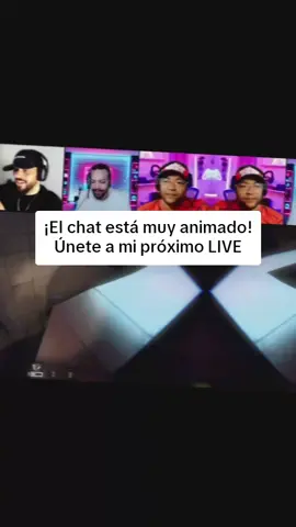 ¡El chat está muy animado!Únete a mi próximo LIVE