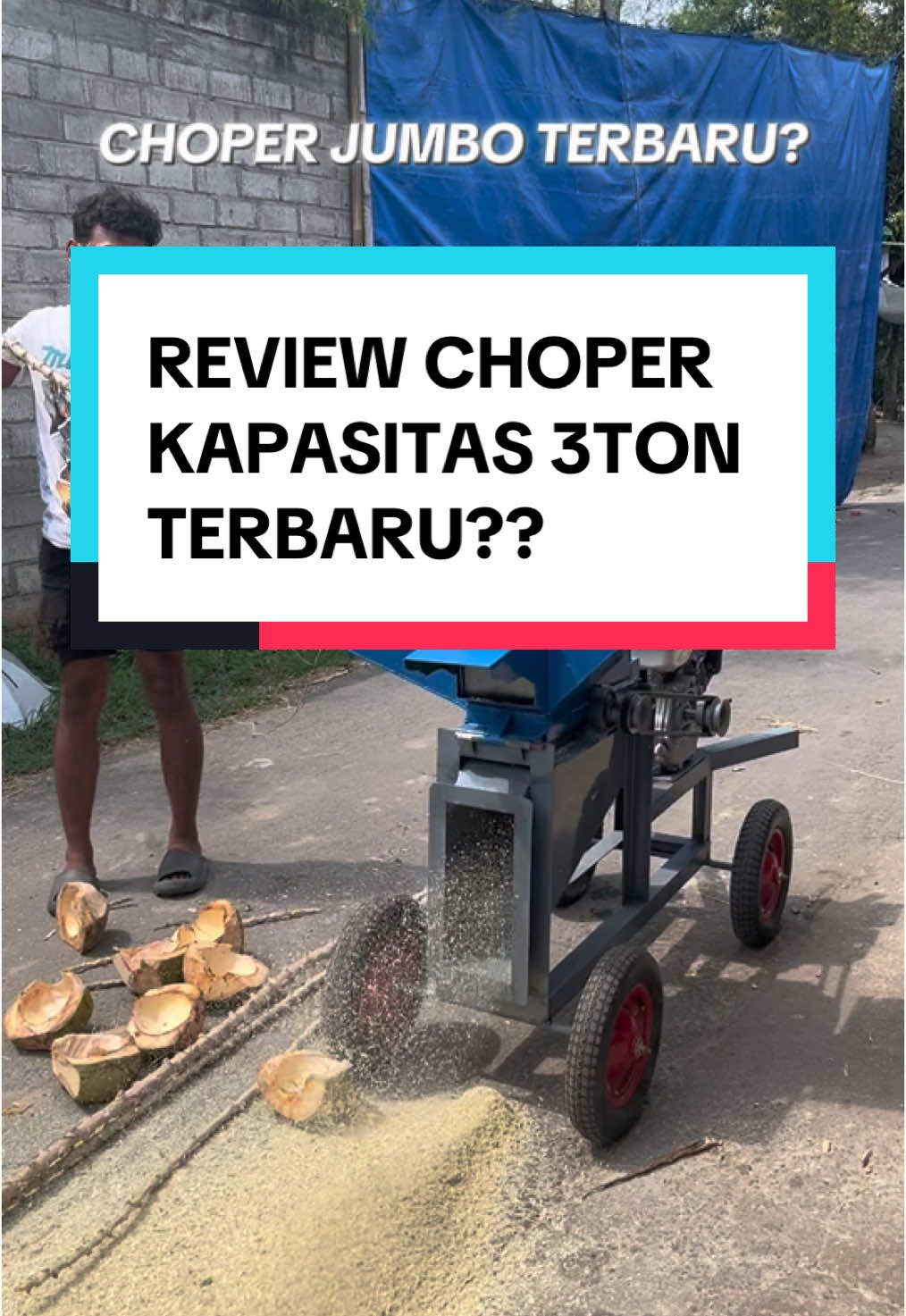 DISKON MESIN CHOPER JUMBO ,info lebih lanjut adm:081553579952#mesincacah #mesincacahrumput #mesinchoper #chopermultifungsi #mesinpeternakan #mesinpencacahrumput #peternakmodern #mesinchopper 