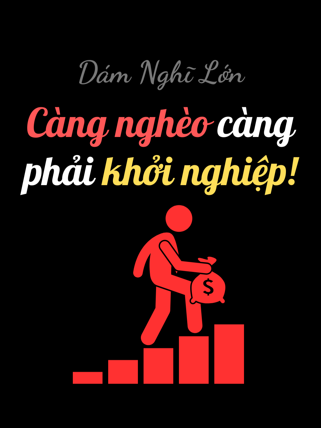 Mỗi biến cố đều dạy bạn: cần nhiều hơn một nguồn thu nhập. #damnghilon #tuduylamgiau #kiemtienthongminh #bienmoithuthanhtien #dongtienthudong