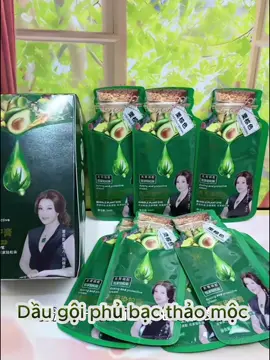 Dầu gội phủ bạc dạng gói. Không pha trộn, không dụng cụ cầu kỳ – Gội như gội đầu bình thường! #daugoiphubac #xh #nhuomtocdep #daugoithaoduoc