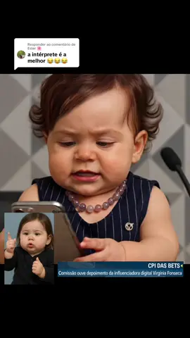 Respondendo a @Ester 🌸  e saiu mais um vídeo 😅😅😅 da cpi mais fofa do tiktok … #virginiafonceca #virginiafonsecaaa #cpi