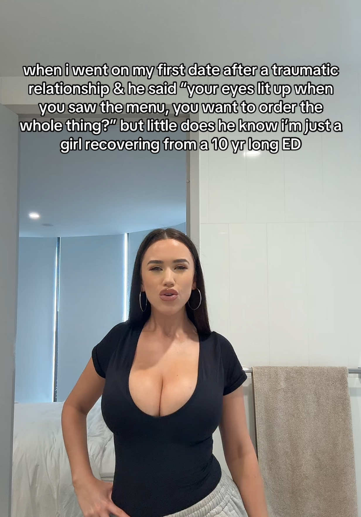 Like no problem I’ll just never eat again! 😃 #fyp #firstdate #men #storytime 