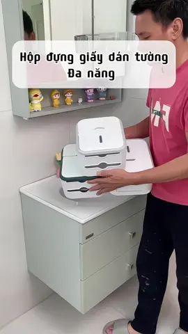 Hộp đựng giấy dán tường đa năng #master2023bytiktok #dogiadungtienich #shopgiadungnoidia38 #xuhuongtiktok 