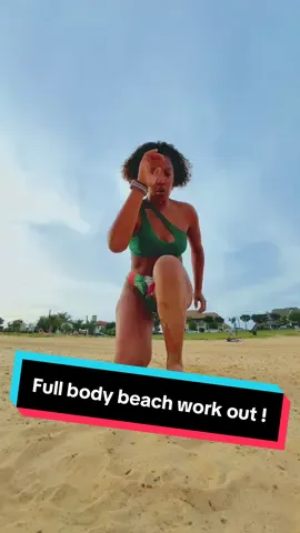 Quick full body beach work out ! #beachworkout #fyp