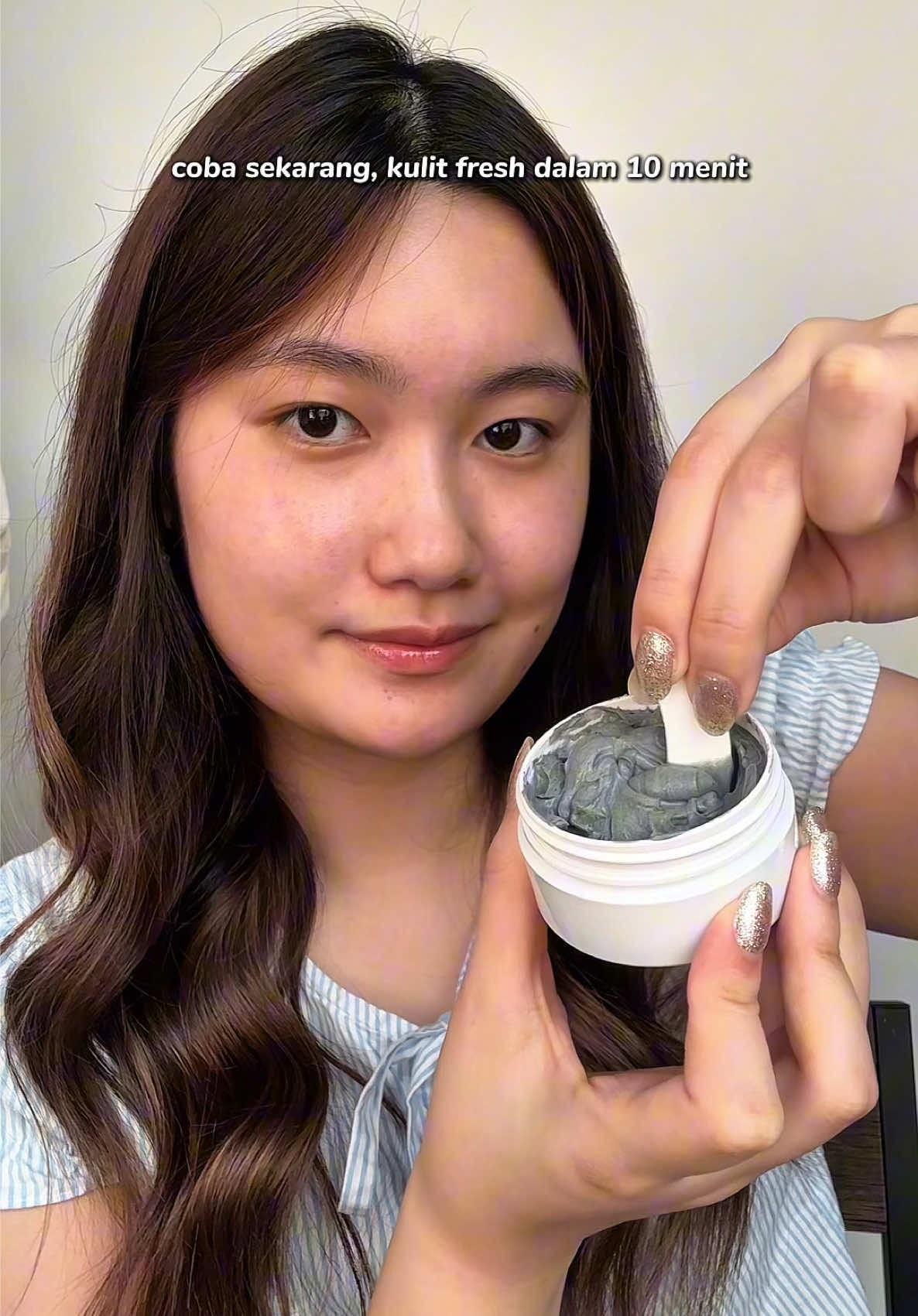 Temenin main lumpur yukkk, siapa yang udah cobain nih?🤗@HOBEBAR-ID #hobebar #hyaluronicclaymask #smearmasque