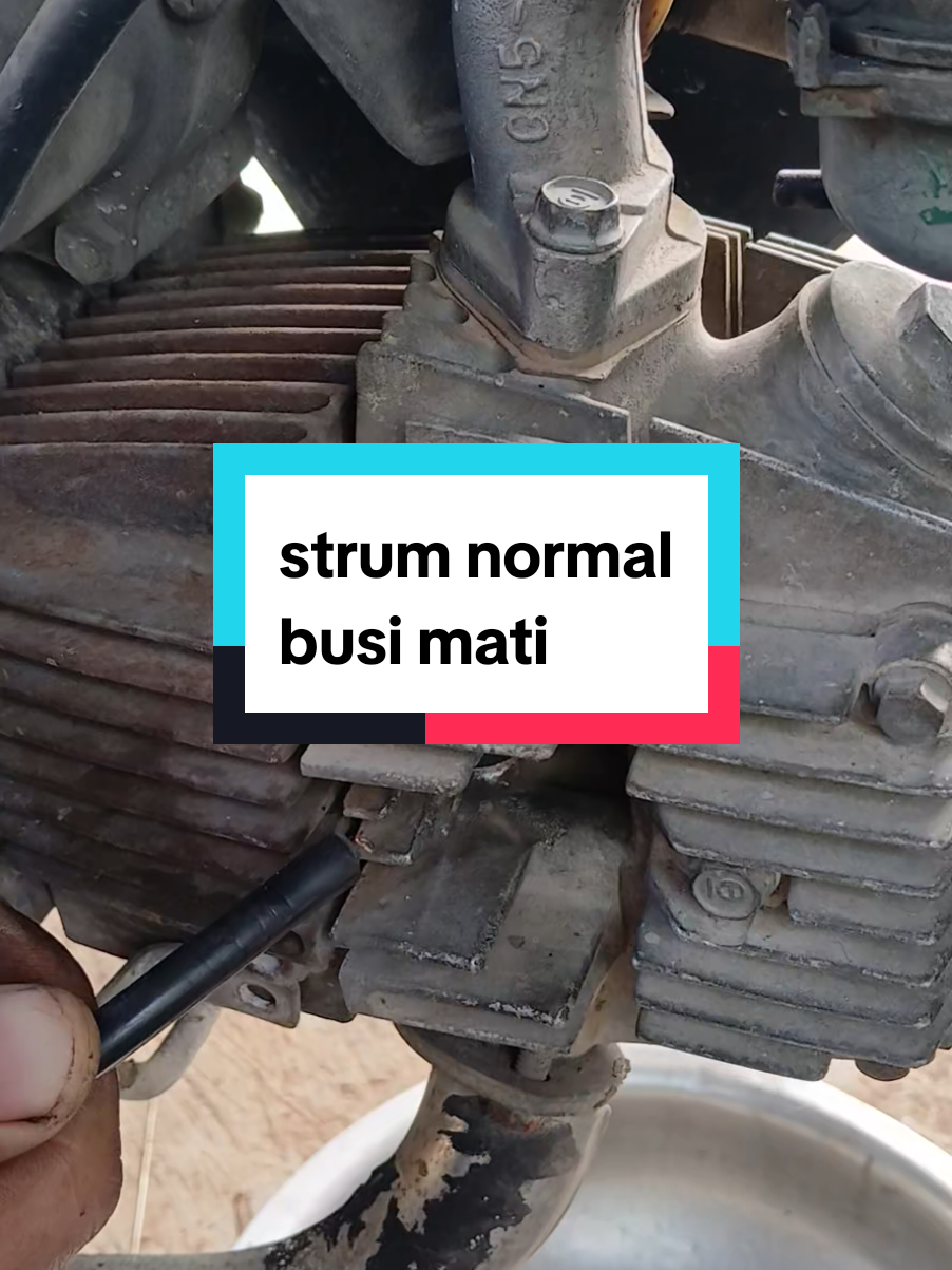 strum normal ✅️ busi mati✅️ #honda #mekanik #bengkelbothir #bothirmotor #supra#suprax#supra100#suprabapak#suprafit