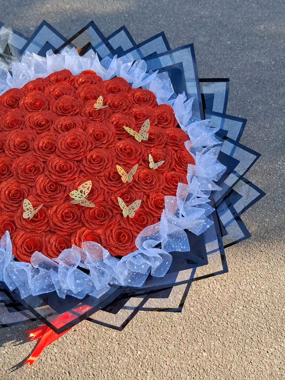 Buket pita satin jumbo🥰🥰 . . . . . . . . . . . . . . . . . #bangka #bangkabelitung #bangkatengah #Bouquet #buketpangkalpinang #buketbungawisuda  #buketbangkabelitung #buketbunga #buketpitasatin #pitasatin #fyp #buketmurahbangka #180 #reels #fbpro #tutor #tutorial #bukethijab 