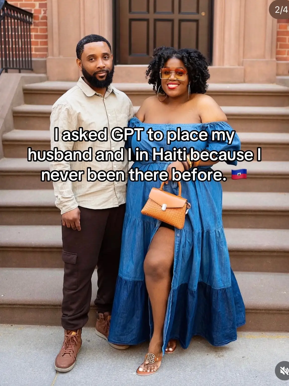 Do this look like us? 🤣 My husband and I are Haitian. He was born there and I was born in America. I always wanted to visit and vacation there but why they playing with me. 😩#haitiantiktok #haitiancomedy #haitiancouple #blacklove #fyp #foryou #haitian 