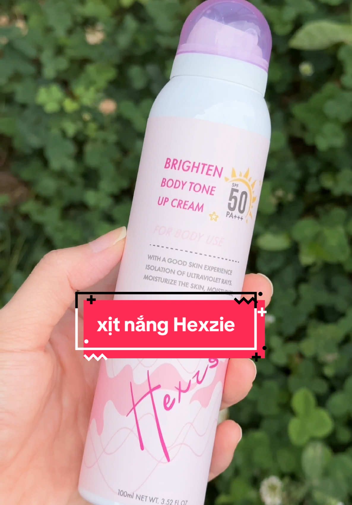 xịt chống nắng nâng tone#tranvanm53 #Review 